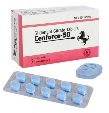 Cenforce 50 mg Tablets (Sildenafil Citrate Tablets)